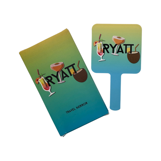 Ryatt Cosmetics Summer Handheld Travel Mirror