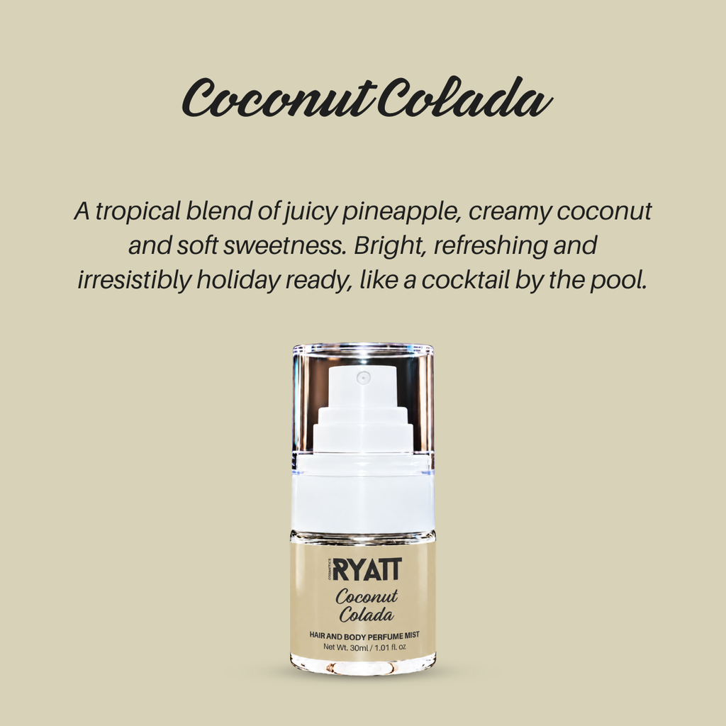 Ryatt Cosmetics 30ml Hair and Body Perfume Mist
