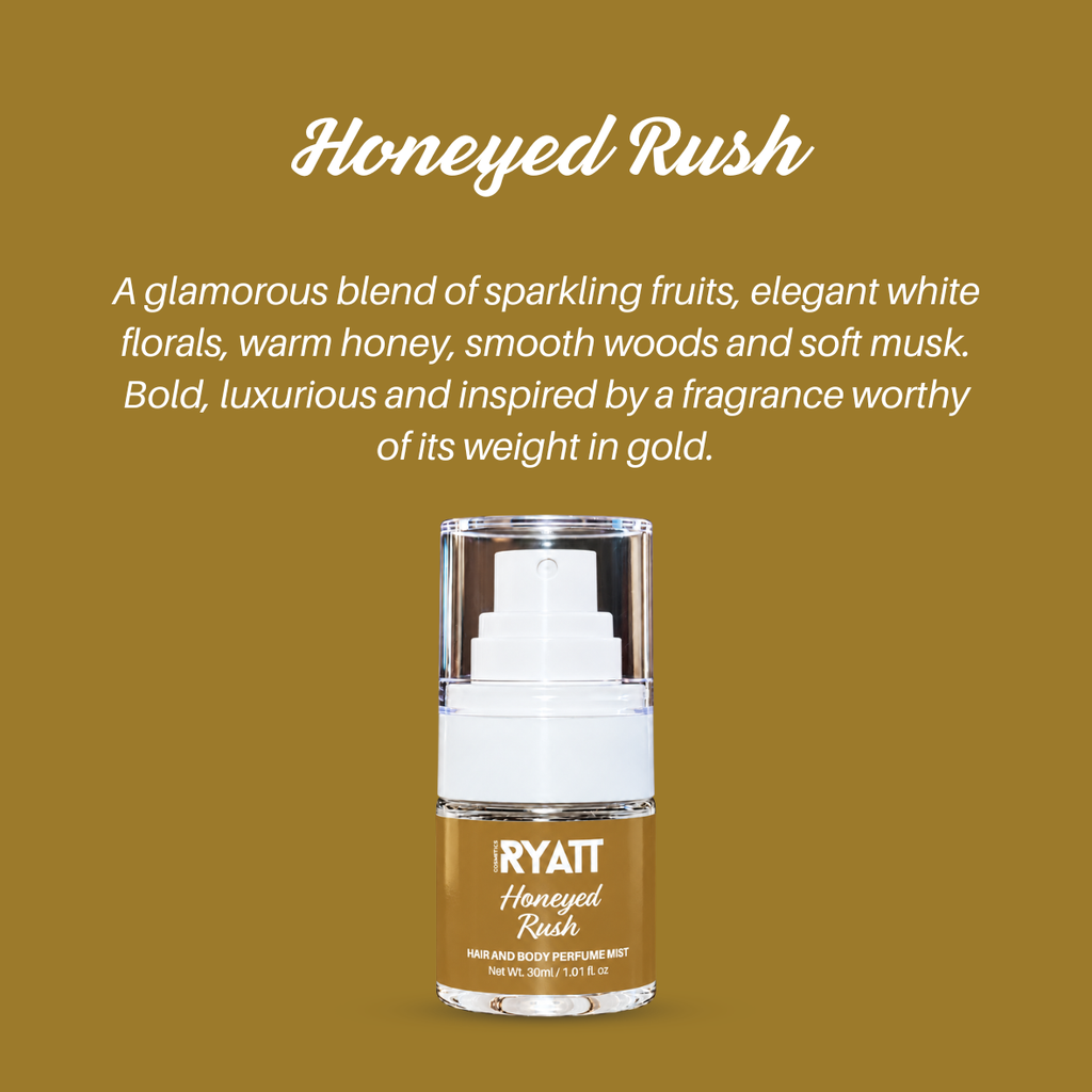 Ryatt Cosmetics 30ml Hair and Body Perfume Mist