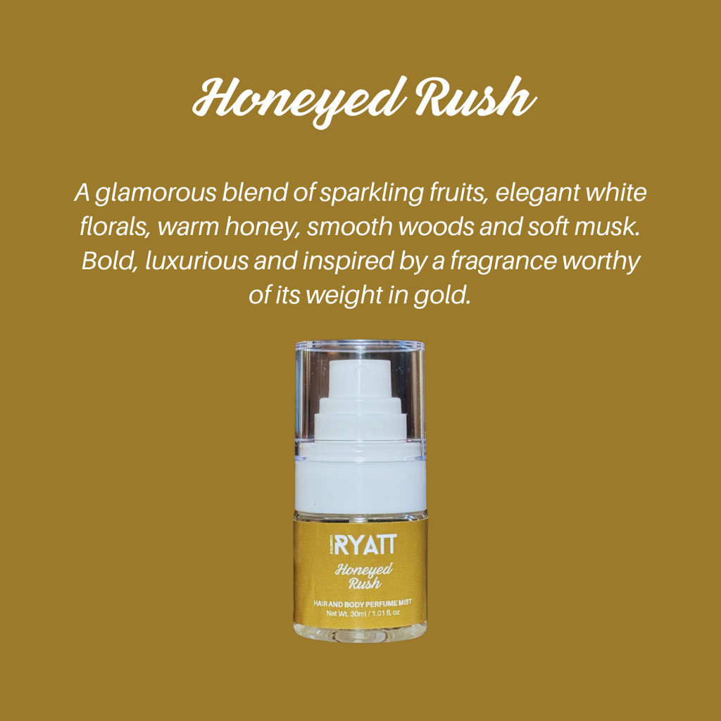 Ryatt Cosmetics 30ml Hair and Body Perfume Mist
