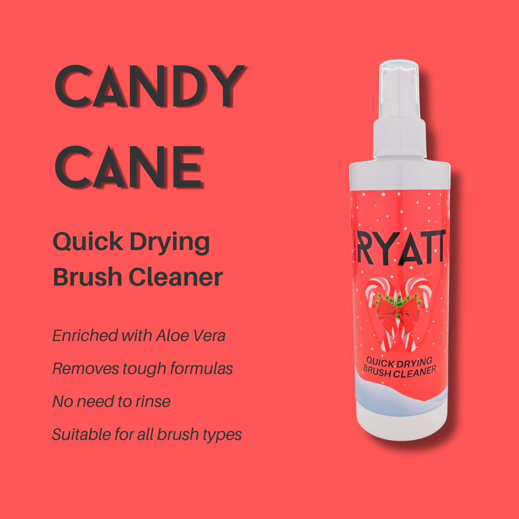 Ryatt Cosmetics Christmas Makeup Brush Cleaner Spray - Ryatt Cosmetics Ltd