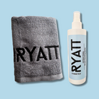 Ryatt Cosmetics 250ml Brush Cleaner Spray and Towel Bundle