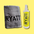 Ryatt Cosmetics 250ml Brush Cleaner Spray and Towel Bundle