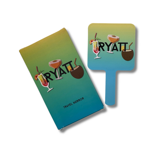 Ryatt Cosmetics Summer Handheld Travel Mirror
