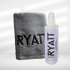 Ryatt Cosmetics 250ml Brush Cleaner Spray and Towel Bundle