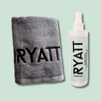 Ryatt Cosmetics 250ml Brush Cleaner Spray and Towel Bundle