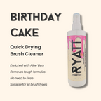 Ryatt Cosmetics Birthday Cake Makeup Brush Cleaner Spray - Ryatt Cosmetics Ltd