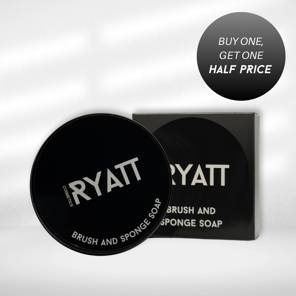 Ryatt Cosmetics Perfectly Peach Brush and Sponge Soap