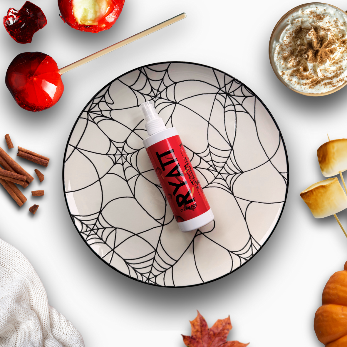 Ryatt Cosmetics Autumn Makeup Brush Cleaner Spray