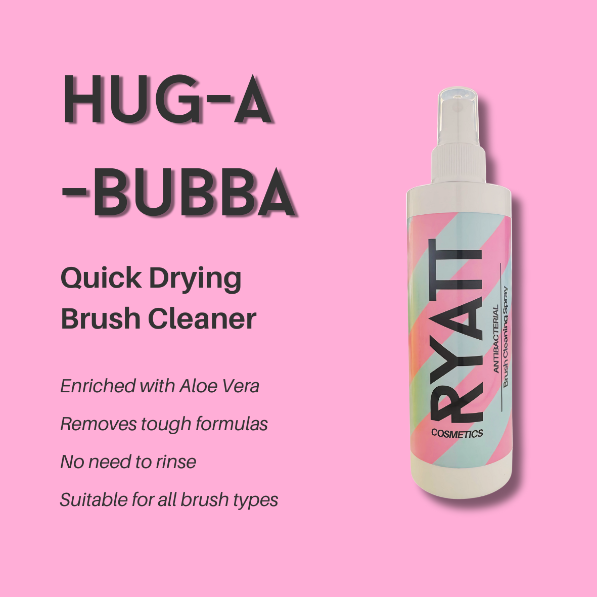 Ryatt Cosmetics Sweet Shop Makeup Brush Cleaner Spray