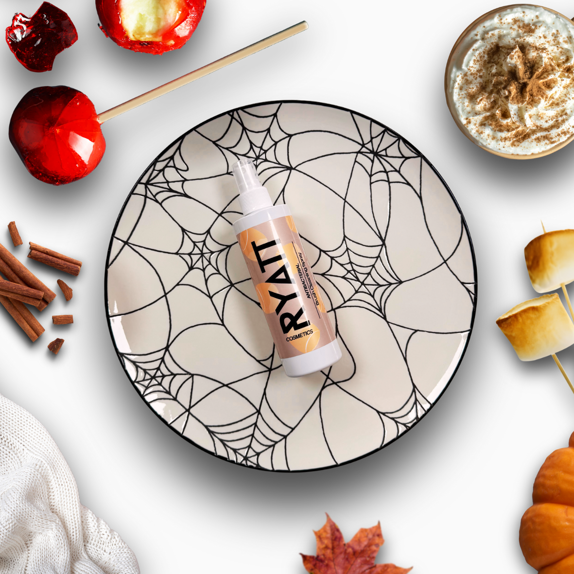 Ryatt Cosmetics Autumn Makeup Brush Cleaner Spray
