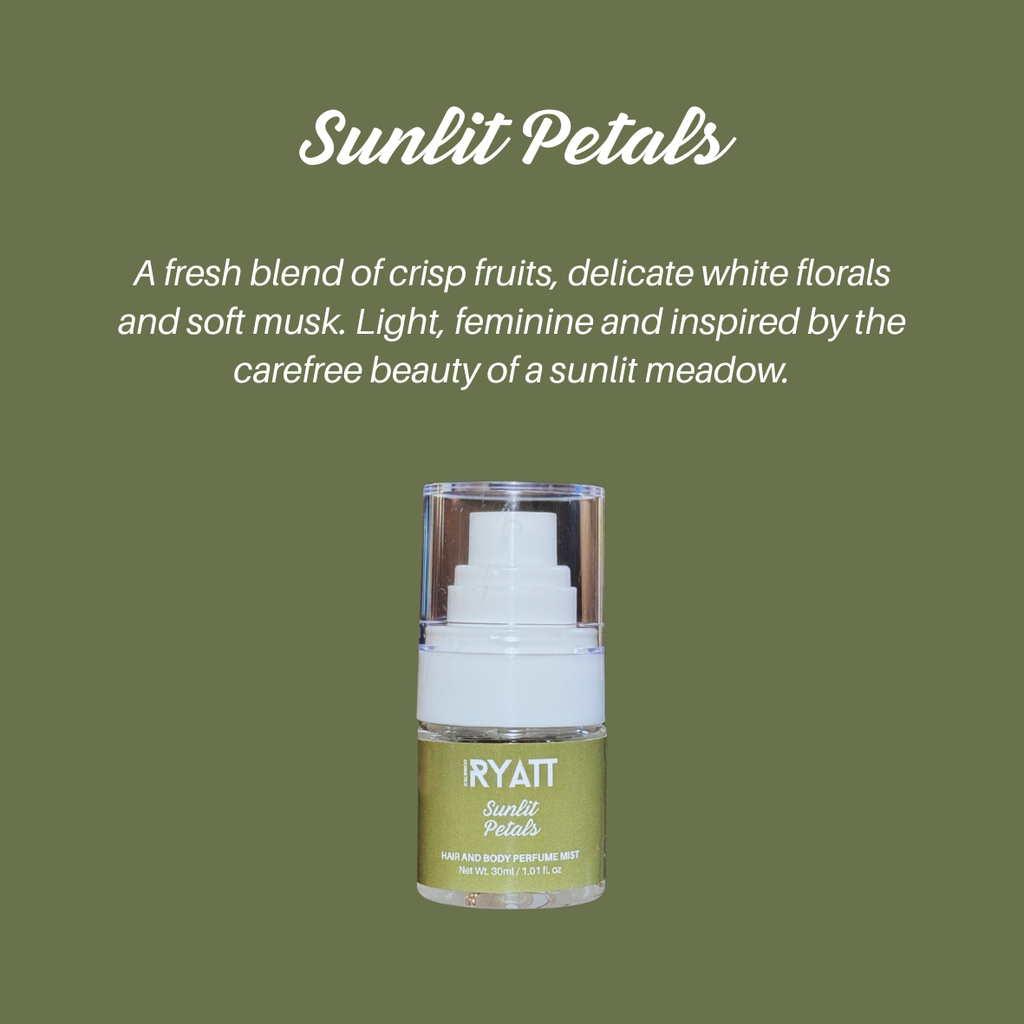 Ryatt Cosmetics 30ml Hair and Body Perfume Mist