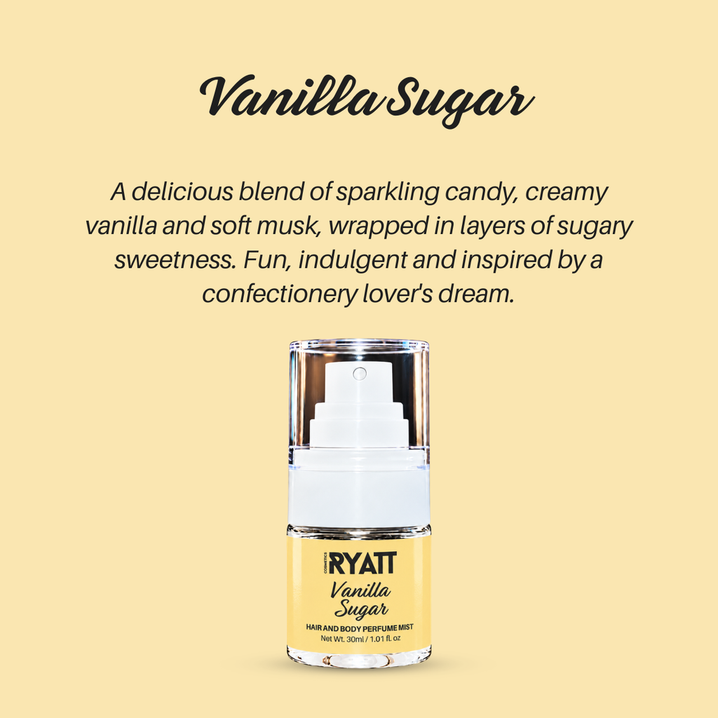 Ryatt Cosmetics 30ml Hair and Body Perfume Mist