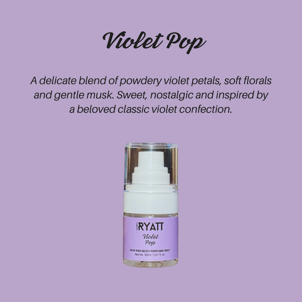 Ryatt Cosmetics 30ml Hair and Body Perfume Mist