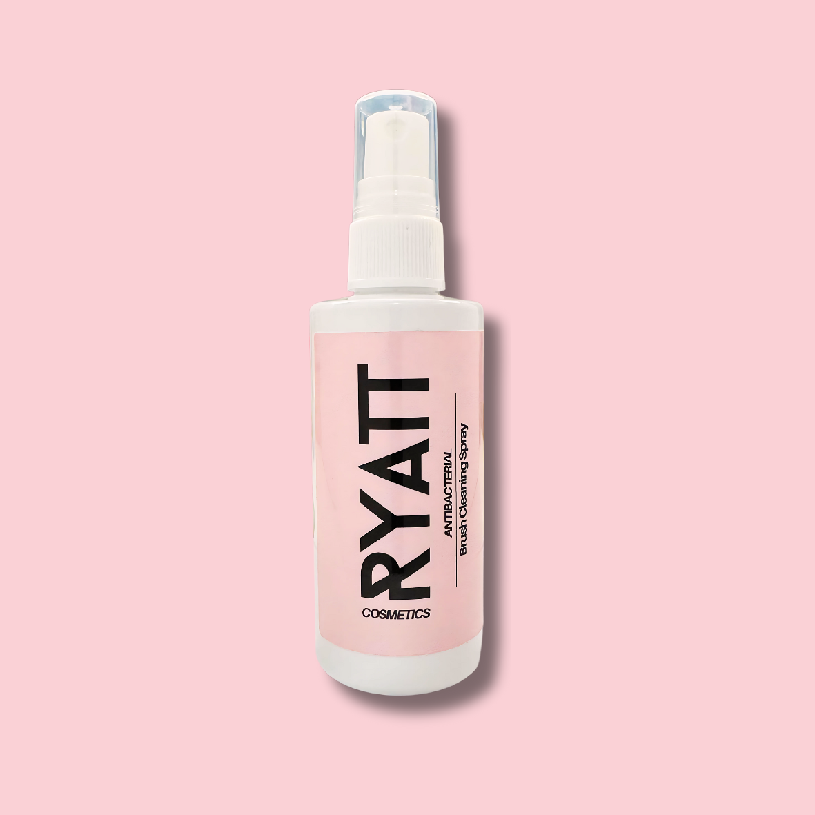 Ryatt Cosmetics quick drying makeup brush cleaning spray bottle