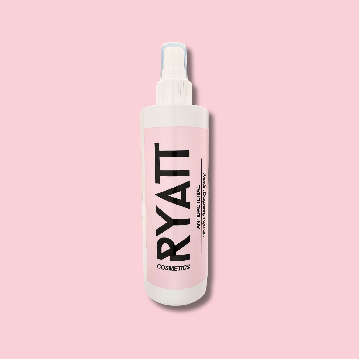 Ryatt Cosmetics quick drying makeup brush cleaning spray bottle