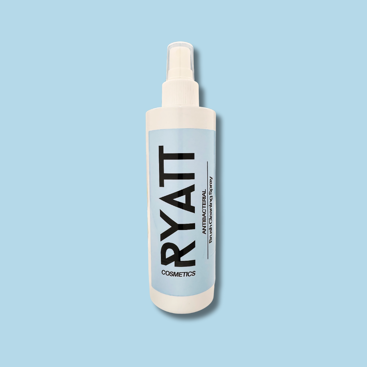 Ryatt Cosmetics quick drying makeup brush cleaning spray bottle