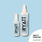 Ryatt Cosmetics quick drying makeup brush cleaning spray bottle