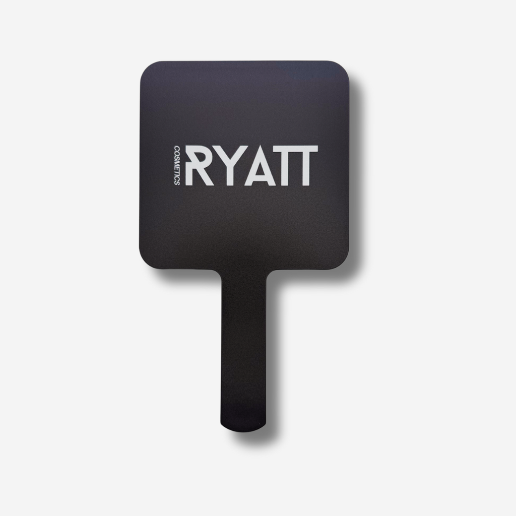 Ryatt Cosmetics Handheld Travel Mirror Black