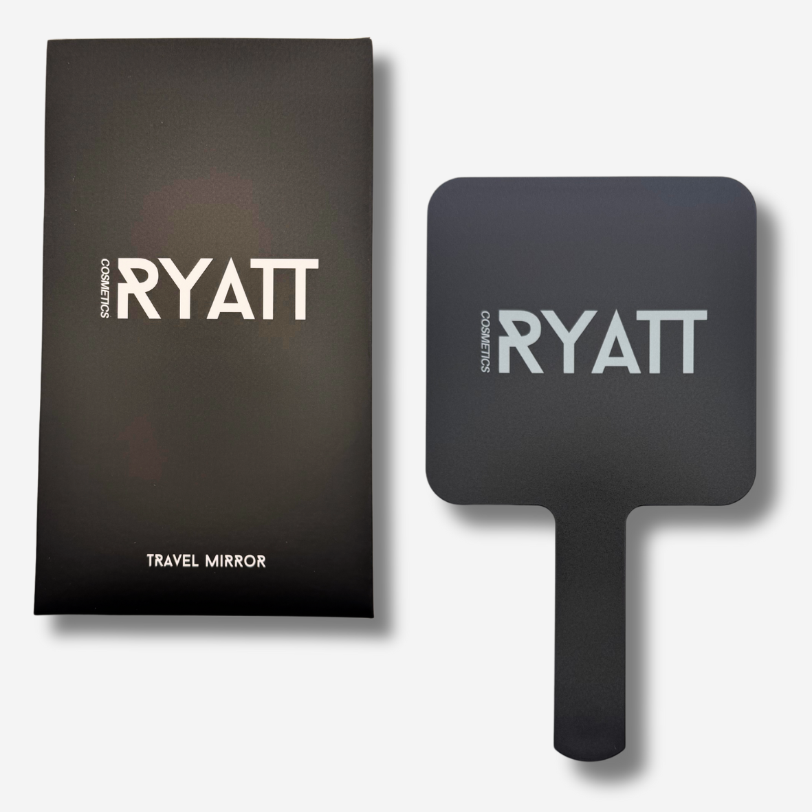 Ryatt Cosmetics Handheld Travel Mirror Black
