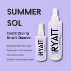 Ryatt Cosmetics quick drying makeup brush cleaner spray bottle