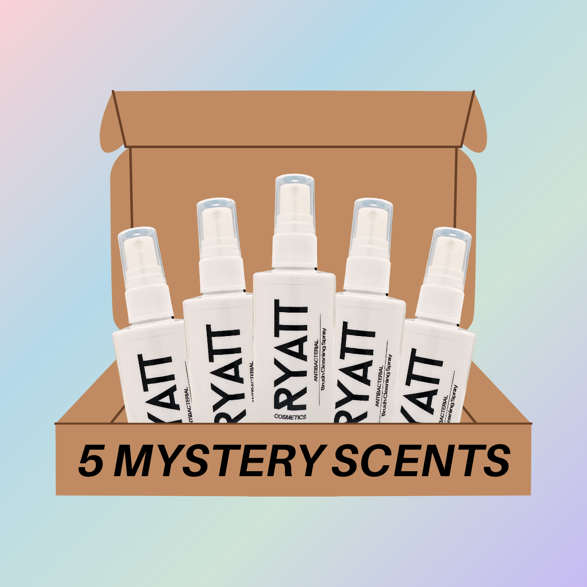 Ryatt Cosmetics 5x100ml Mystery Subscription Box
