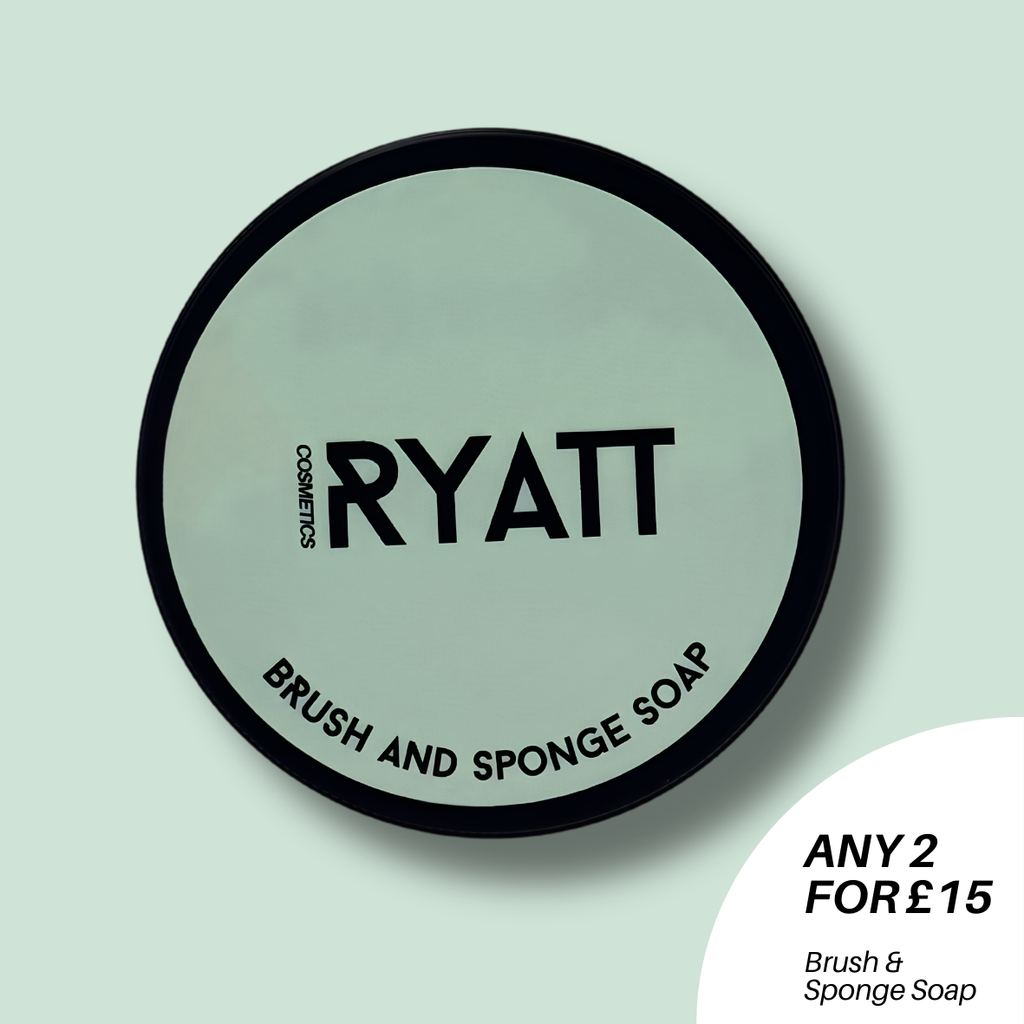 Ryatt Cosmetics brush and sponge soap 100g